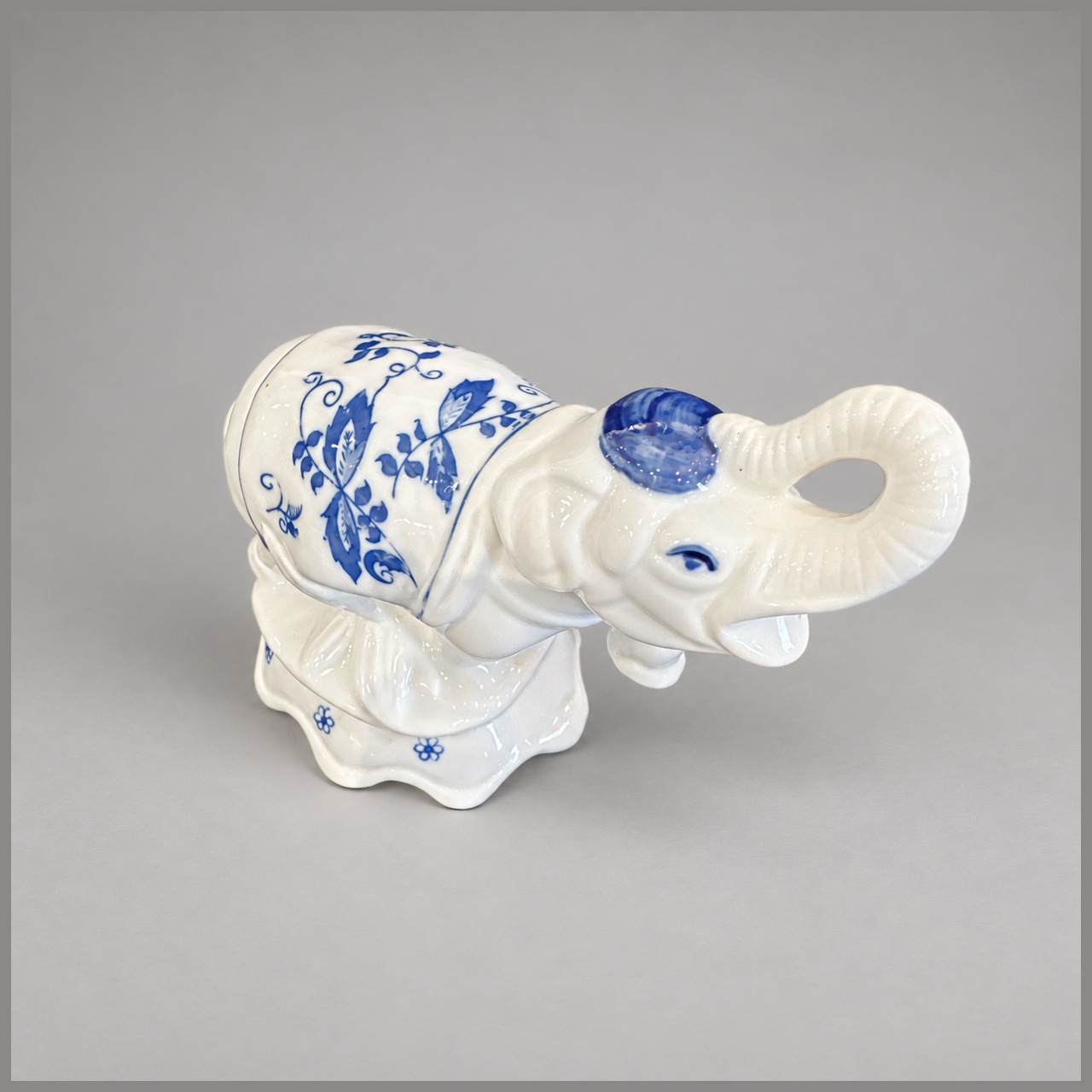 Dancing Porcelain Elephant