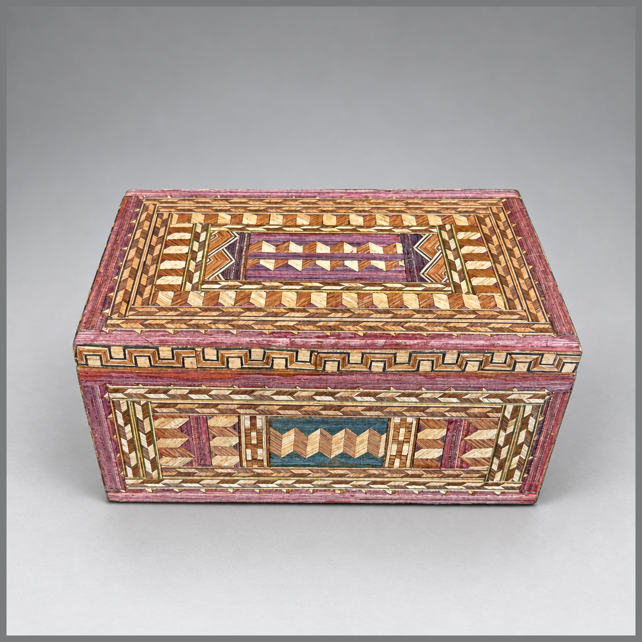 Geometric Wooden Box