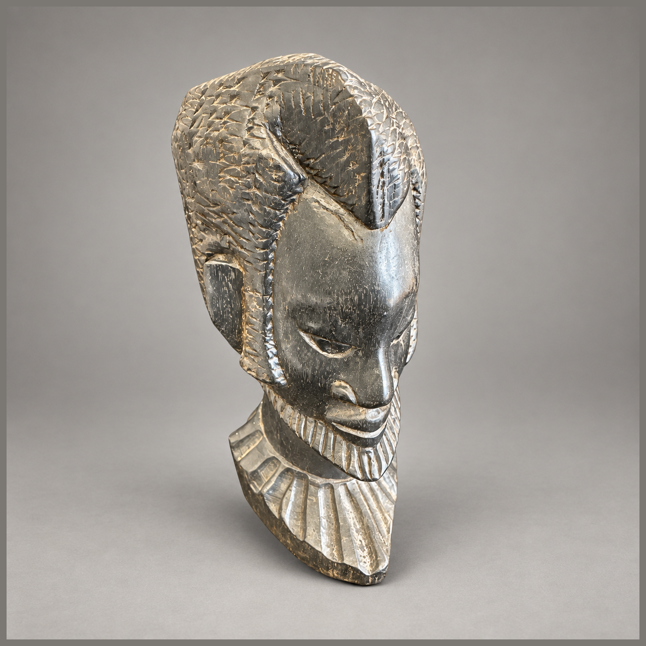 Hand-Carved Bust