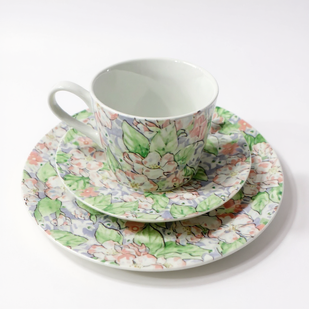 Neiman Marcus Apple Blossom China Set of 16