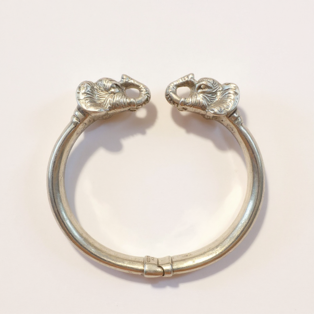 .925 Thailand Elephant Bracelet Bangle