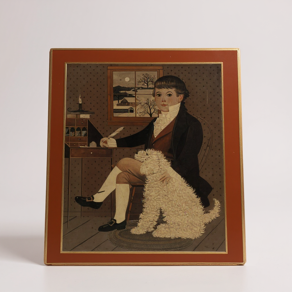 Portrait of a Young Gentleman Print on Wood by Charles Wysocki