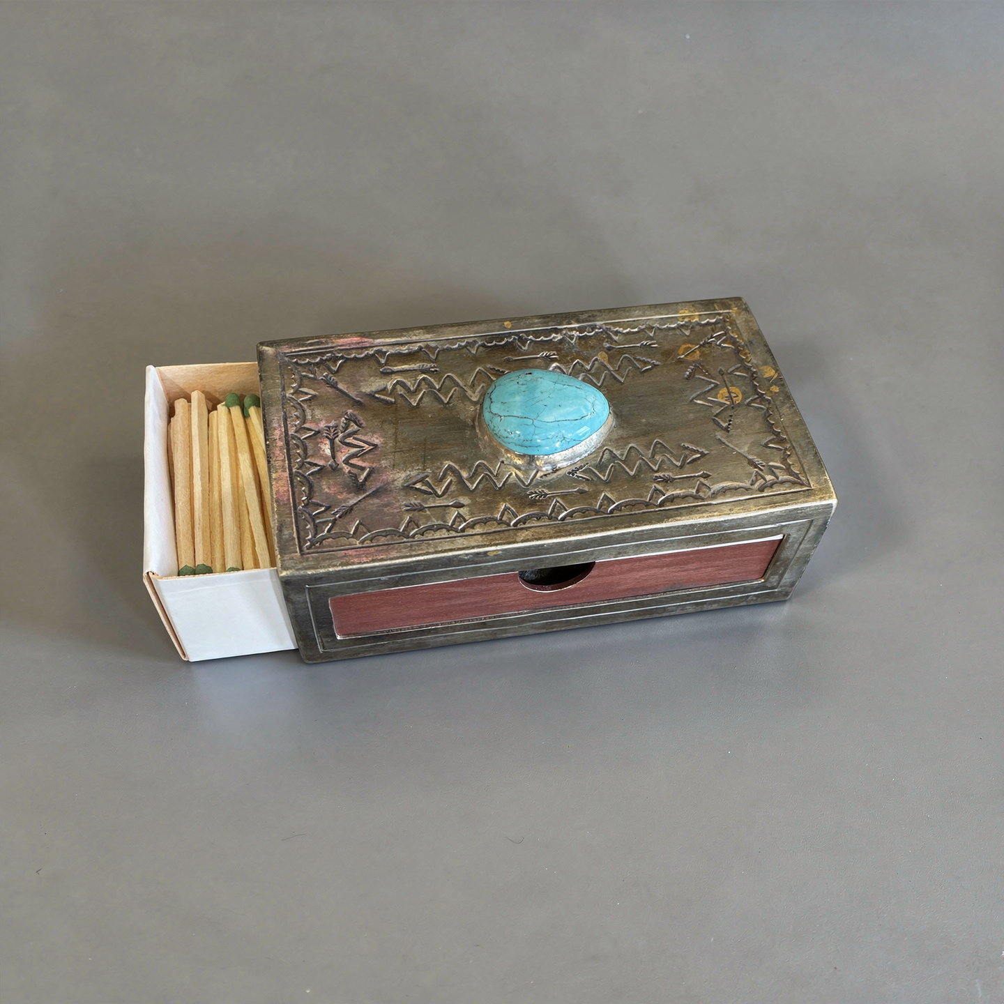Rustic Match Box