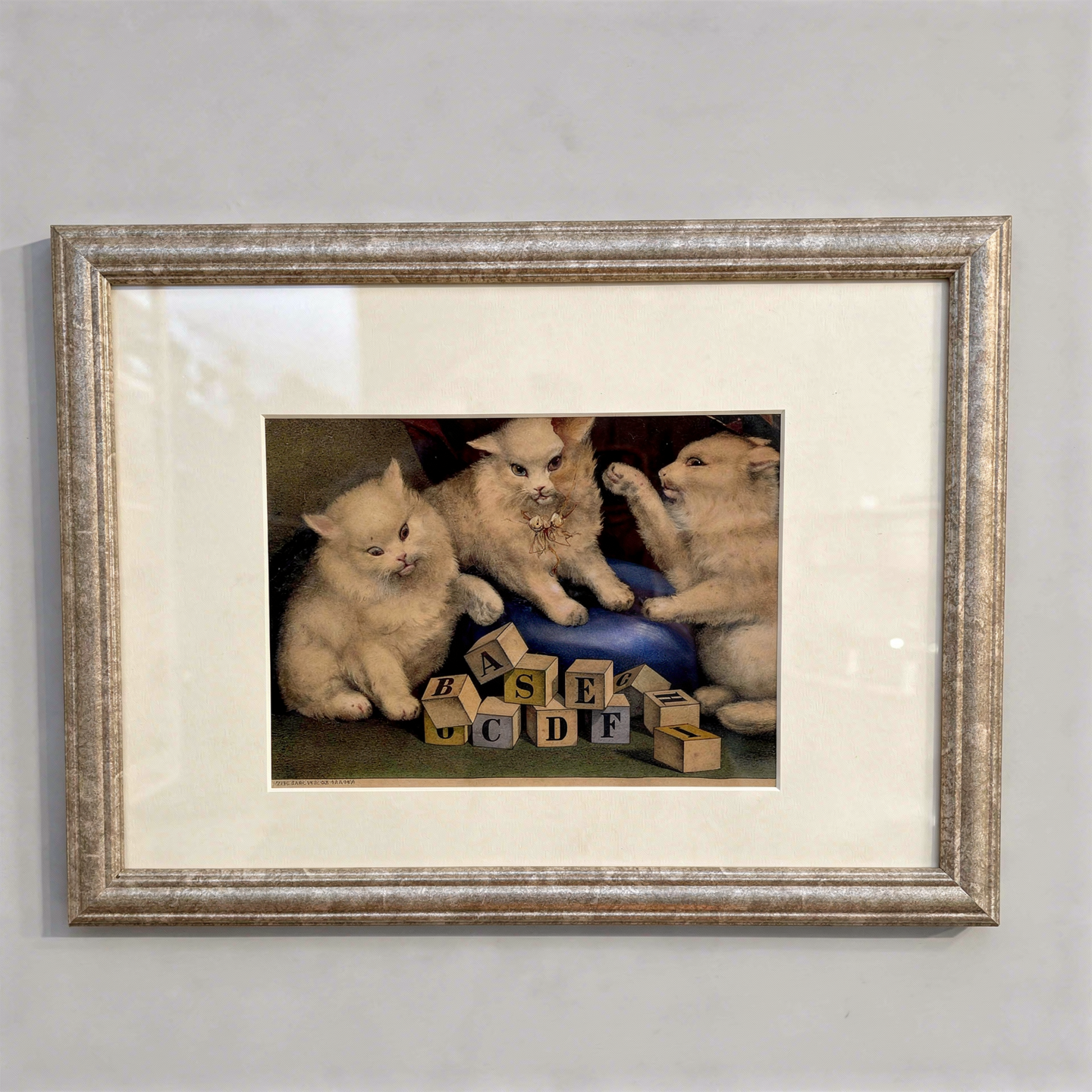 Framed Portrait of Kittens