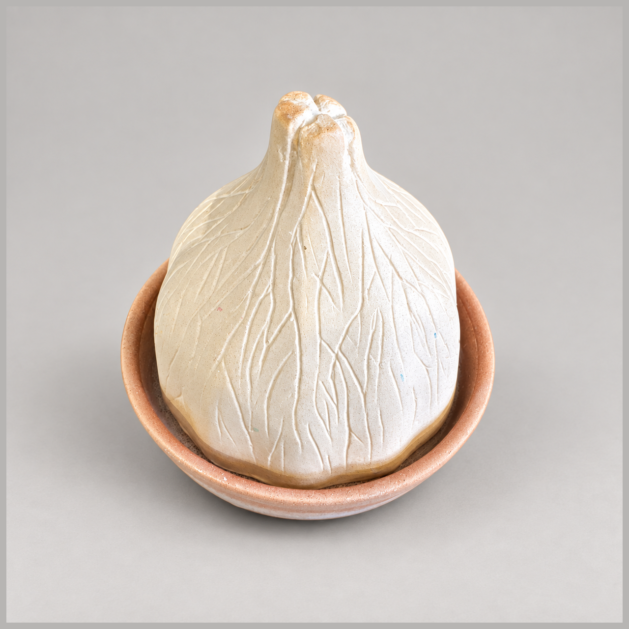Terracotta Garlic Holder