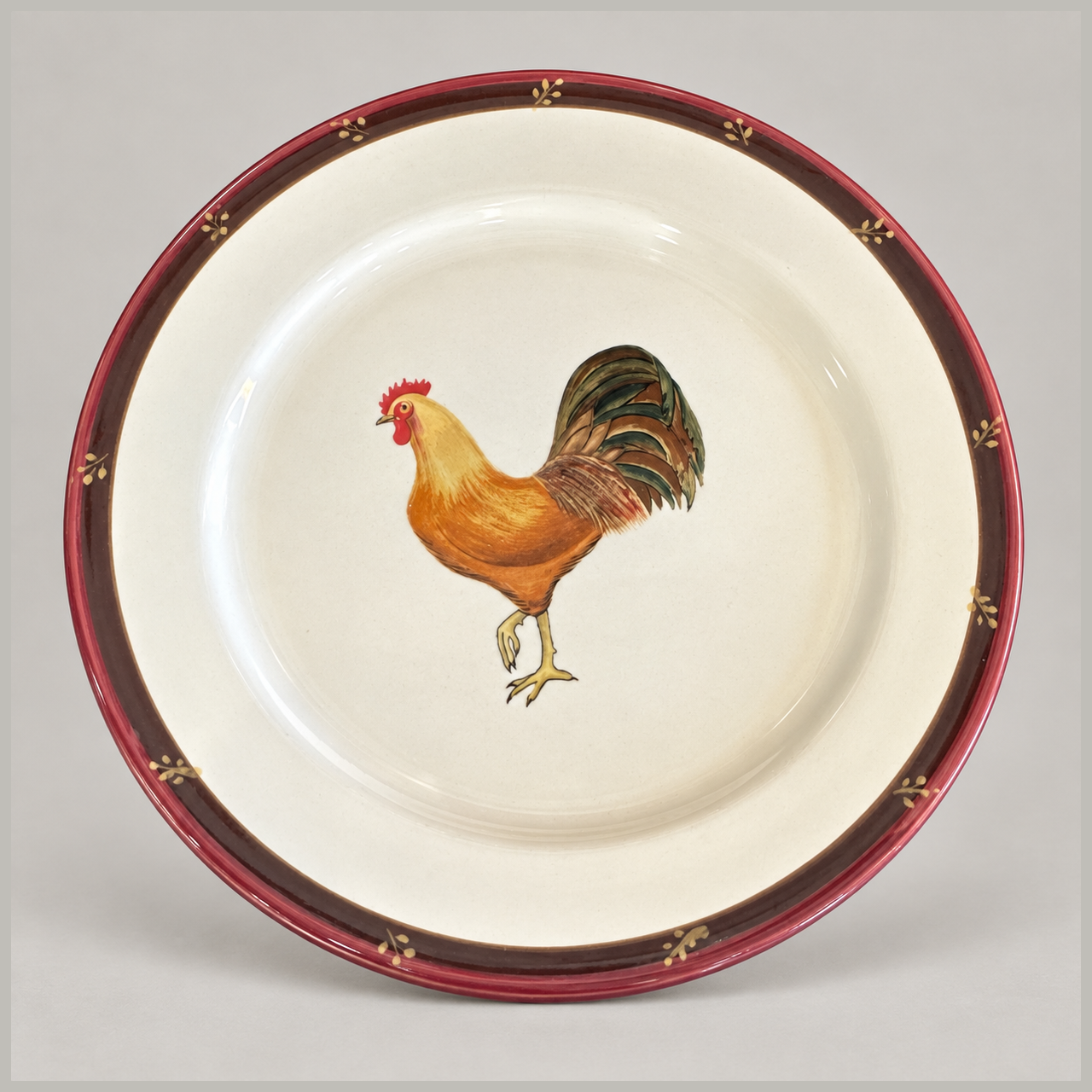 Creative Tops Rooster Plate