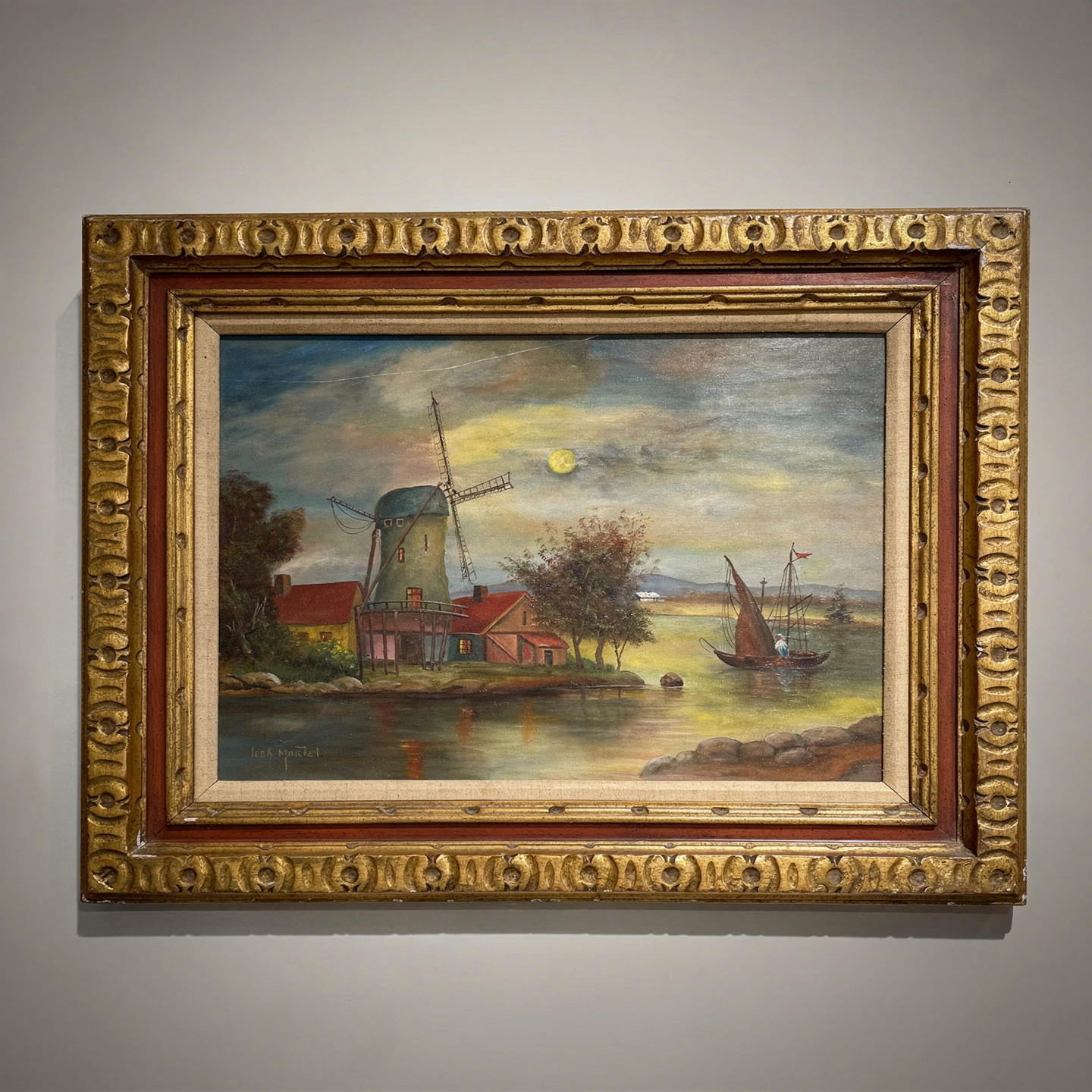 Lora Martel Wind Mill Painting