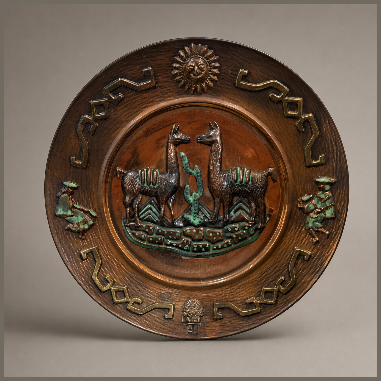 Peruvian Copper Plate
