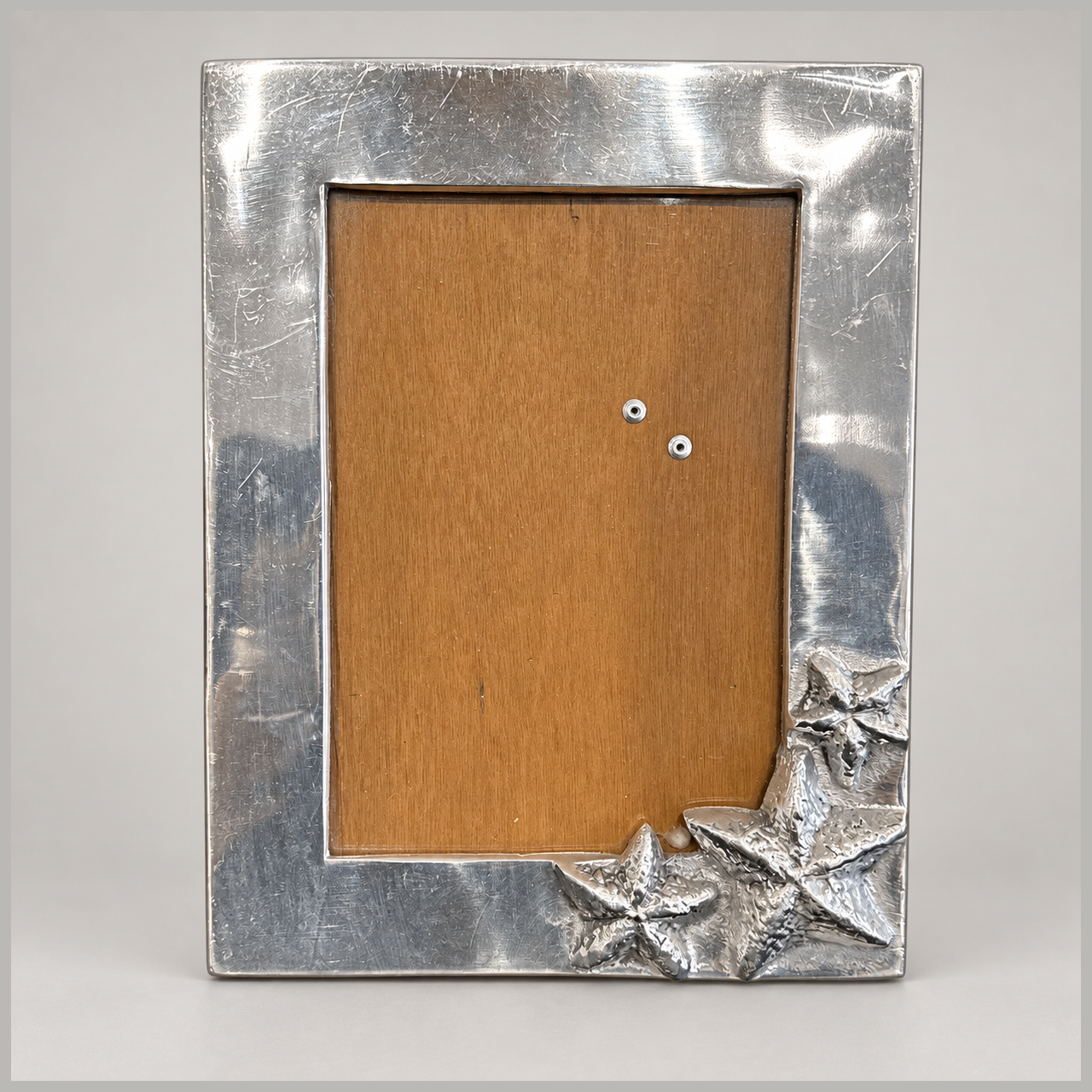 Sandcast Aluminum Picture Frame