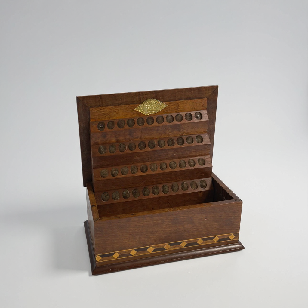 Vintage Rolled Cigarette Box Brazil
