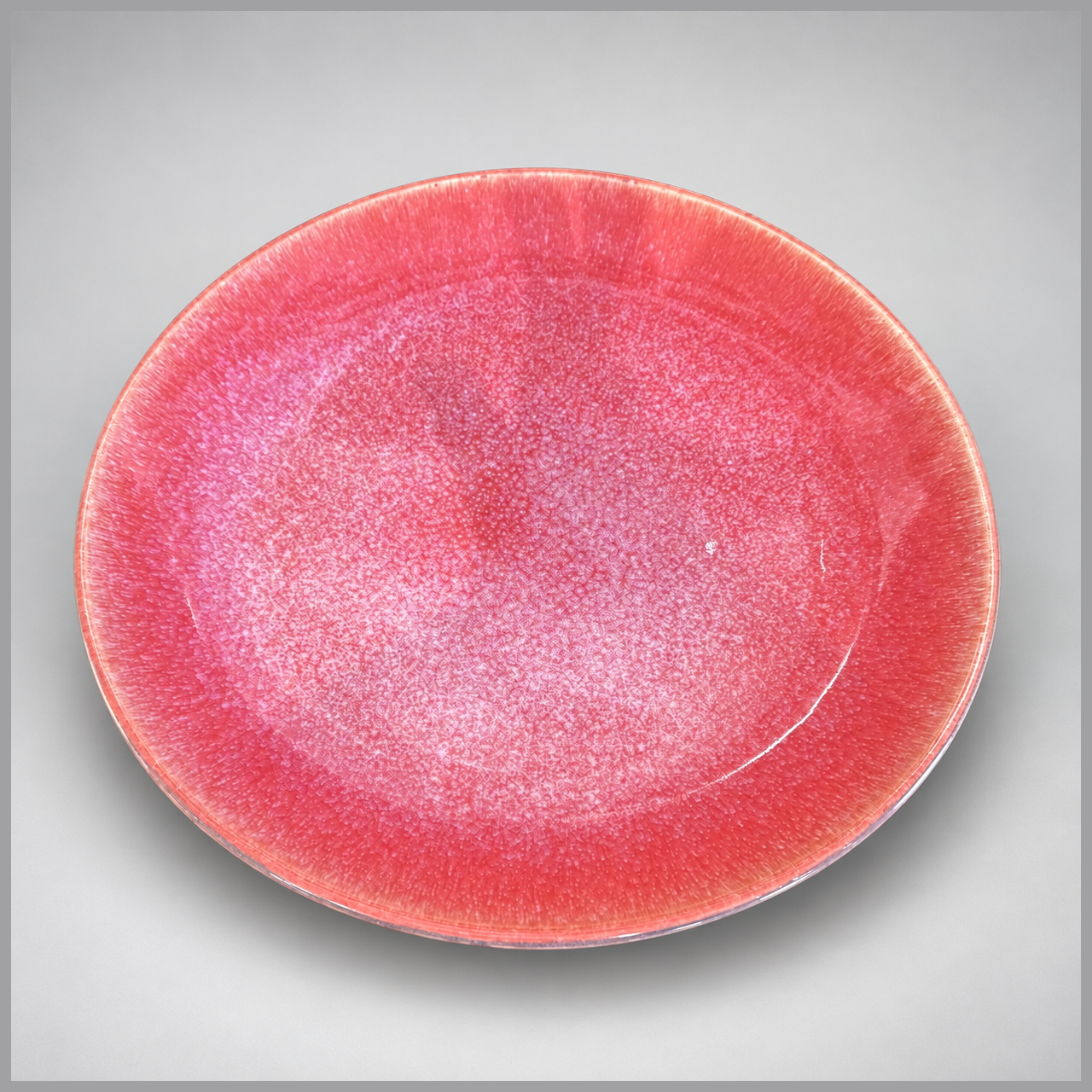 Set of 2 Multicolor Plates