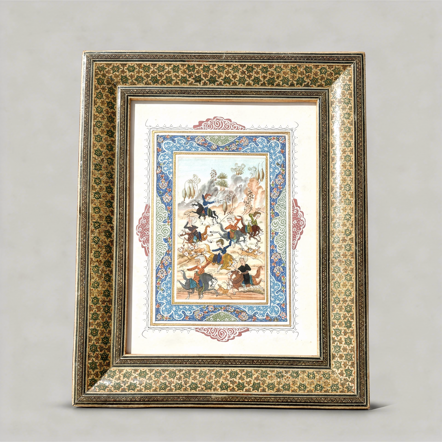 Framed Persian Painting