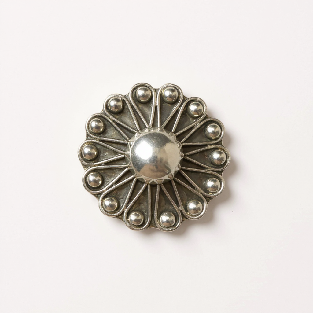 Sun/Glower Pendant/Brooch .925