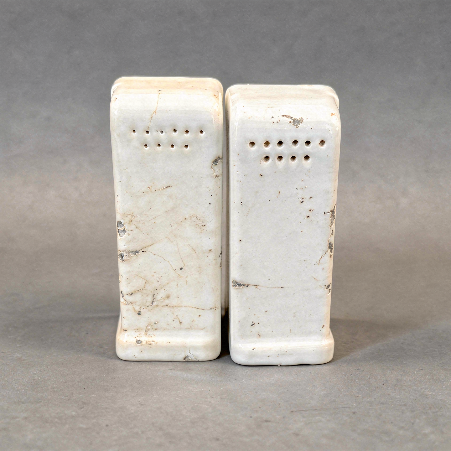 Art Deco Style Salt and Pepper Shakers